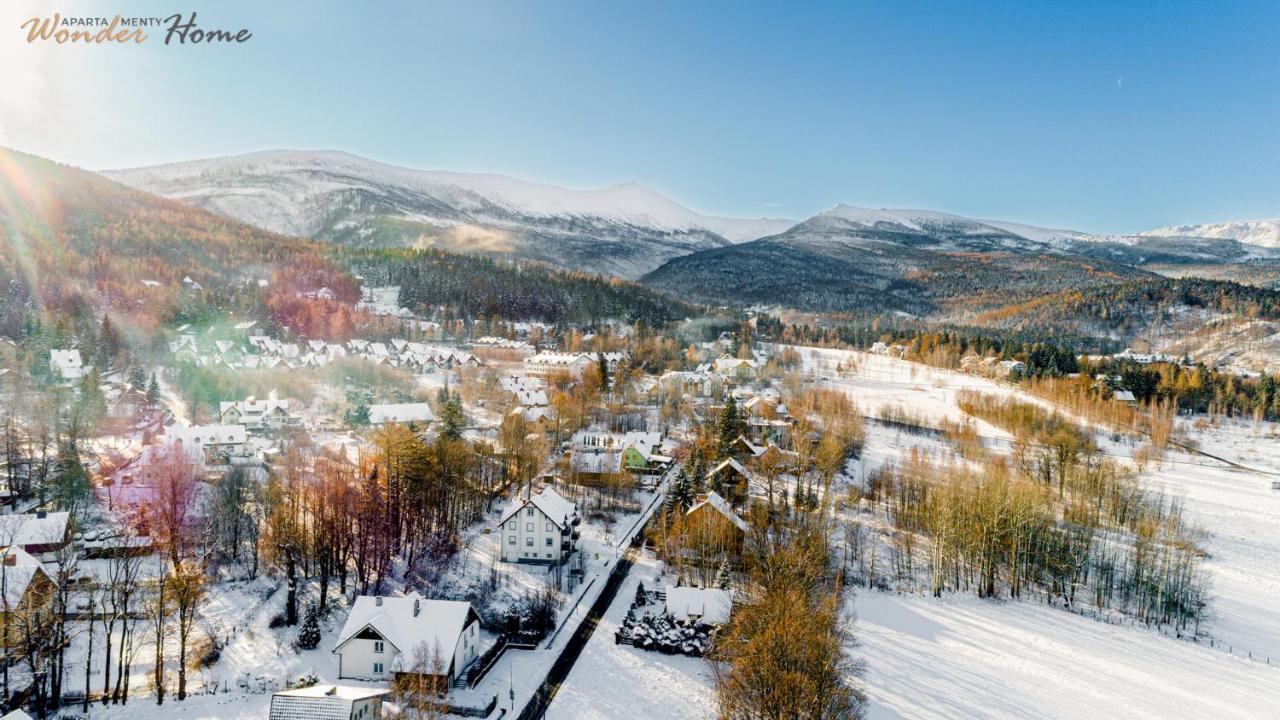 Wonder Home - Apartament Z Garazem, Ogrodkiem, Miejscem Na Grilla I Widokiem Na Karkonosze Карпач Экстерьер фото